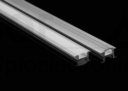 Abdeckung für Aluminium Profil, Semi-Matt 2m