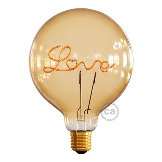 Goldene LED G125 LOVE