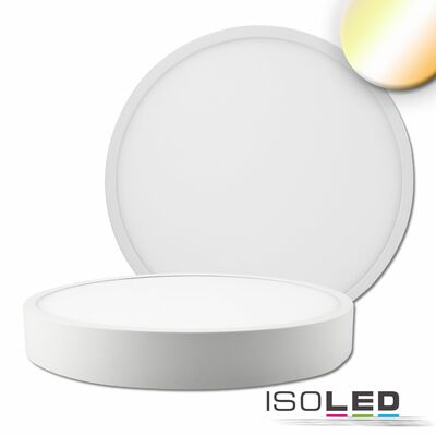 LED Deckenleuchte PRO weiß, 30W, rund, 300mm, ColorSwitch 2700K|3000K|4000K, dimmbar