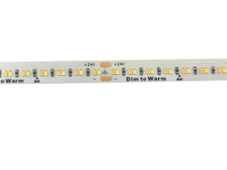 LED Strip Dimm to Warm, 1800-3000K 24V CRI>90 23W/m