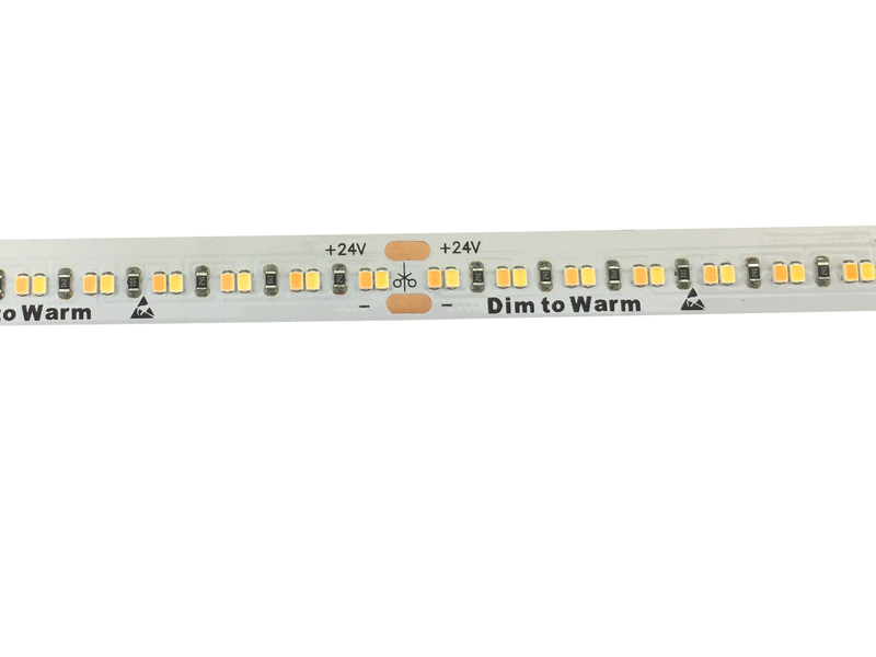 Flexibler LED Strip Dimm to Warm, 24V CRI>90