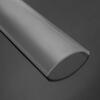 Aluminium Profil Ecke-Rund 2m mit halb-transparenter Abdeckung für 10mm Strips