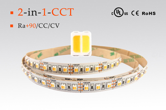 LED flexibler Strip, CCT von warmweiß bis kaltweiß 24V