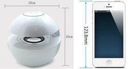 Bluetooth Mini Lautsprecher weiß